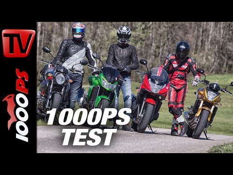 1000PS Test - Gebrauchte NakedBikes um 5000 Euro - Z750, 650 Bandit, SFV650 Gladius, 600 Hornet