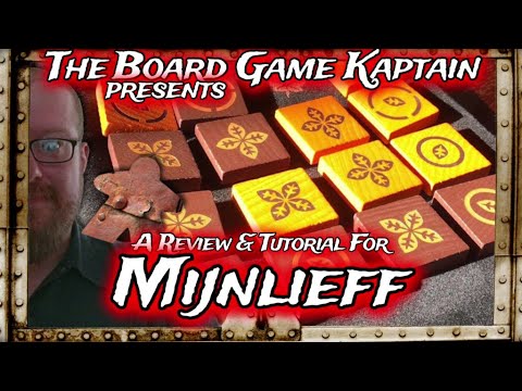 The Board Game Kaptain's Review & Tutorial for Mijnlieff