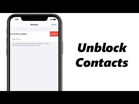 How to Unblock a Phone Number or Contact on iPhone