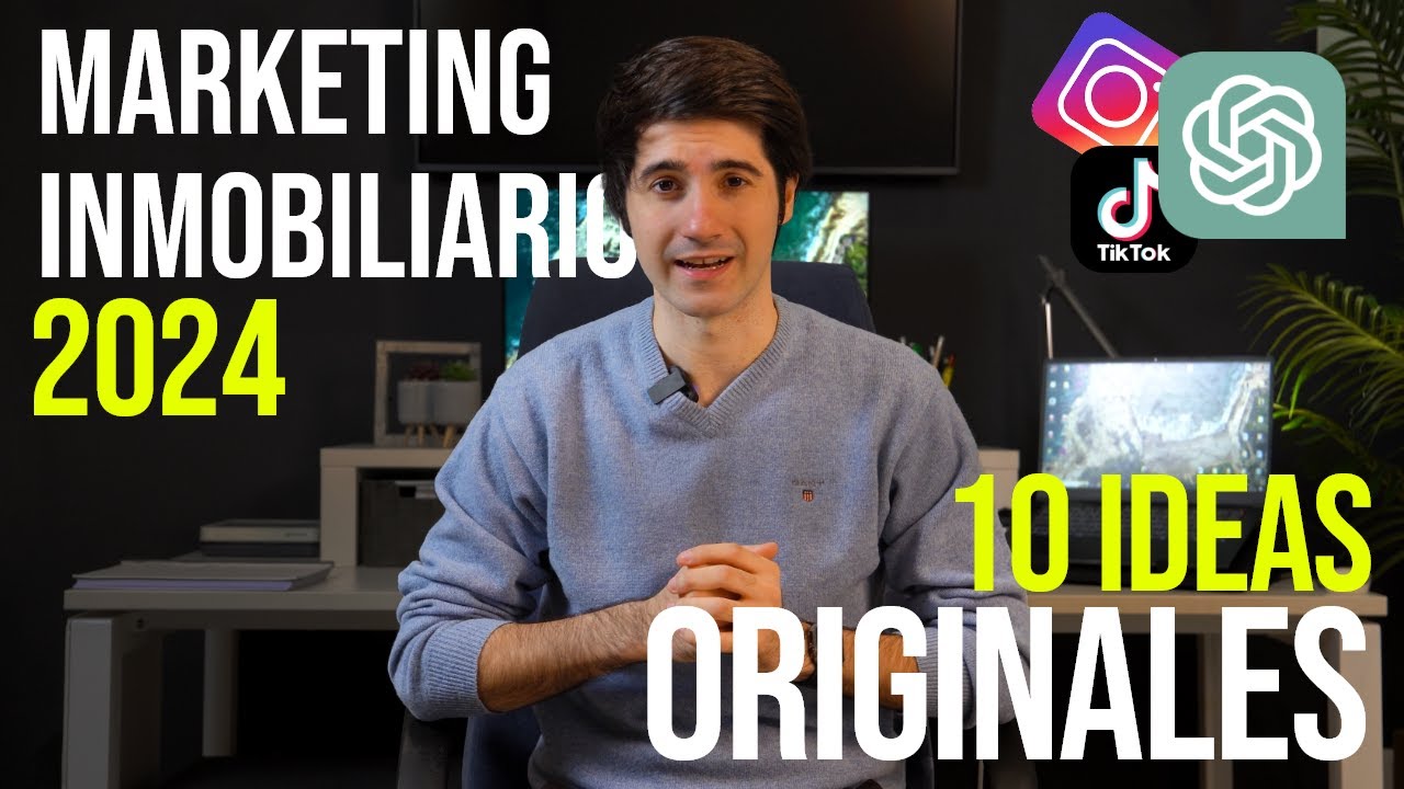 🏡10 IDEAS INNOVADORAS de MARKETING INMOBILIARIO para 2024-Inteligencia Artificial /Realidad Virtual/