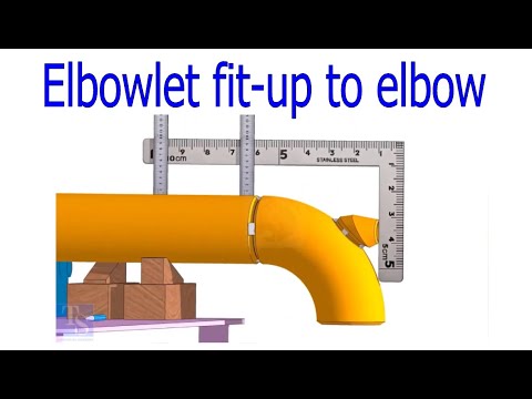 FIT UP AND INSPECTION OF ELBOWS OF ANY DEGREE WITH TWO RIGHT ANGLES