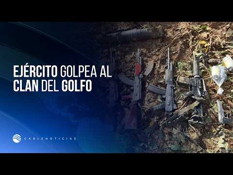 Ejército golpea al Clan del Golfo en Chocó y Valle del Cauca: 2 muertos y 5 capturados