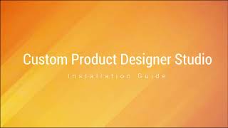 Custom Product Designer Studio | Installation Guide | SetuBridge