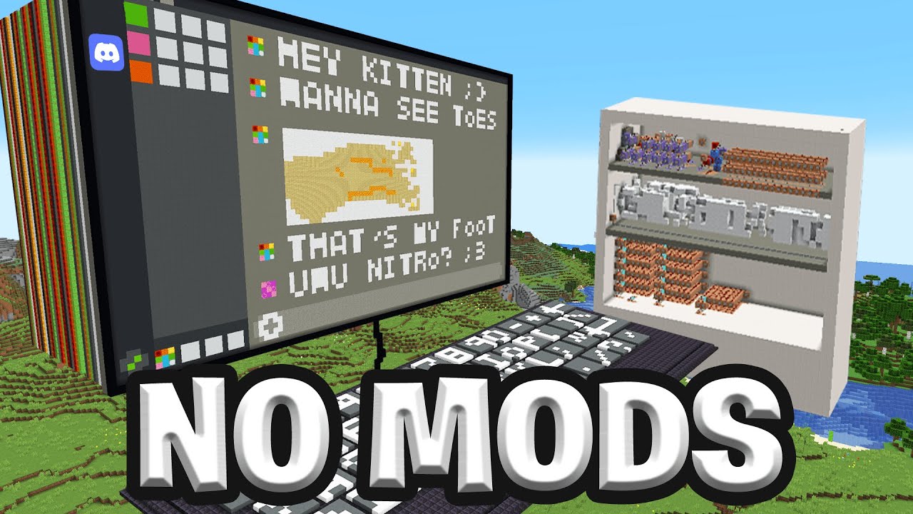 Making a Computer to Run Discord In Minecraft