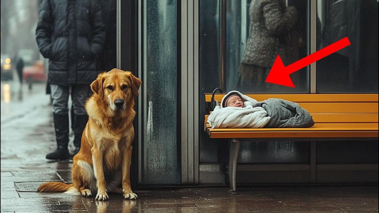 Cachorro Bloqueia o Ponto de Ônibus Todos os Dias – Quando os Passageiros Descobrem o Motivo,