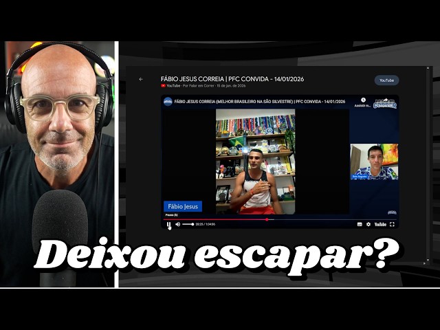 ELE DEIXOU ESCAPAR!