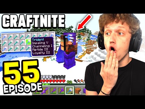 Craftnite: Episode 55 - I FOUND THE RAREST TRIDENT EVER! (ultra rare)