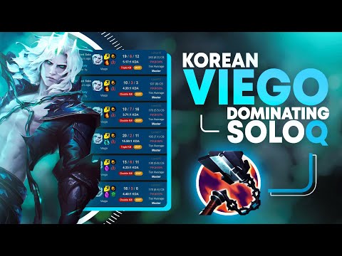 This Korean VIEGO MID Player is TAKING OVER SOLOQ... *83% WIN RATE*