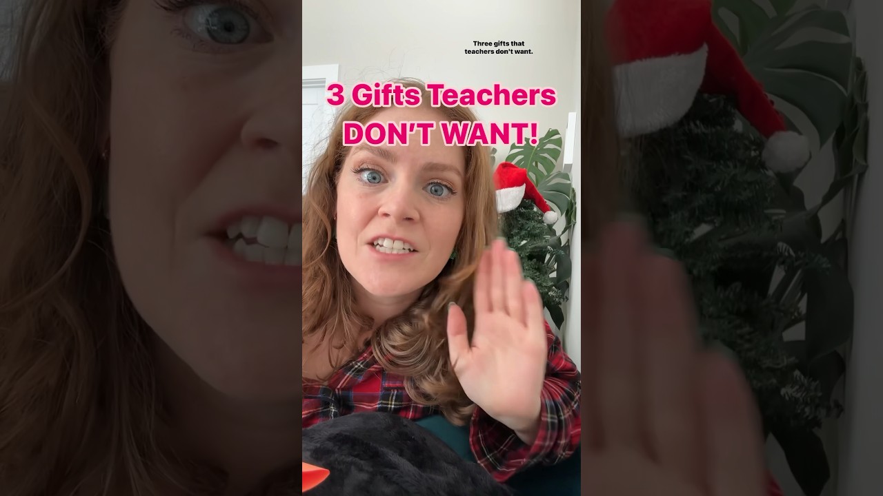 3 Gifts Teachers Don’t Want! #giftguide#teachergifts #teacherhumor#smh#christmashacks#holidayseason
