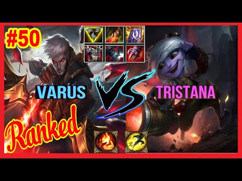 Varus VS Tristana Ranked ( Build & Guides ) ❤️ RANKED WR, WILD RIFT