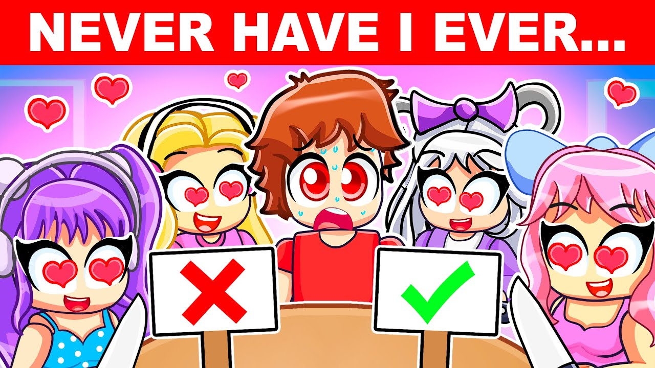 I Played Never Have I Ever With MY CRAZY FAN GIRLS.. (Roblox Brookhaven)