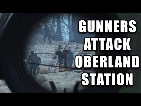 Gunner Attack on Oberland Station Settlement