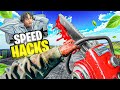 The New CHAINSAW Melee Gave Me SPEED HACKS On Rebirth Island