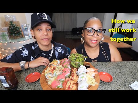 Discussing Our Break Up - Sushi Mukbang