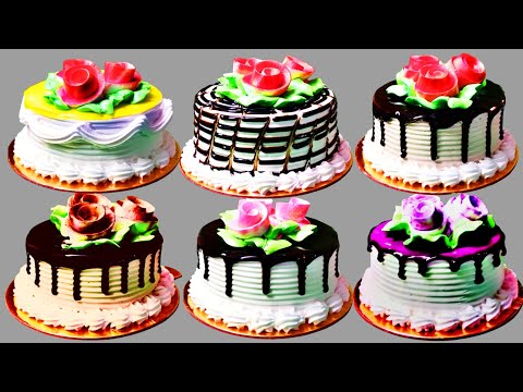 Amazing Cake Making Simple Design At home Only Five Minutes 🙌