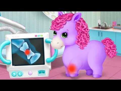 Pony Sisters Pet Hospital - Take Care Of The Cute Animals - Fun Kids Games By TutoTOONS - YouTube