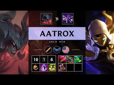 Aatrox Mid vs Kassadin - NA Diamond Patch 25.07