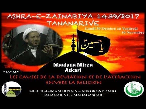 En Direct : 20 SAFAR 1439 MAJLISS TSEHLOUM - MOLANA MIRZA ASKARI