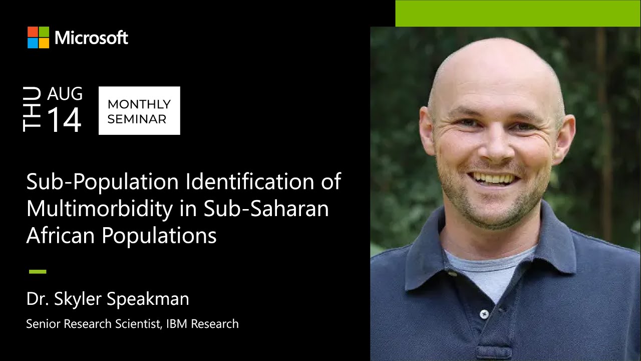 Sub-Population Identification of Multi-morbidity in Sub-Saharan African Populations