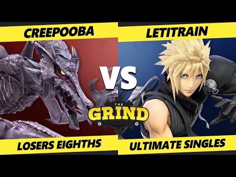 The Grind 155 Top 8 - Creepooba (Ridley) Vs. LetItRain (Cloud) Smash Ultimate - SSBU