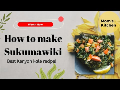 HOW TO MAKE EASY & SIMPLE TRADITIONAL AFRICAN SUKUMAWIKI!!