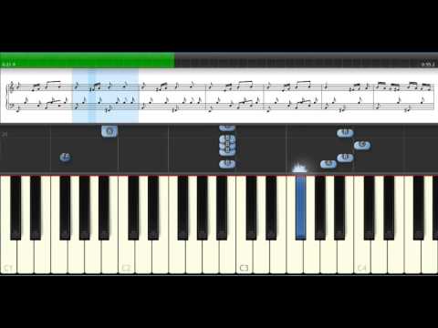 MILONGA PARA AS MISSOES  (Piano Tutorial) (Synthesia) (Partitura)