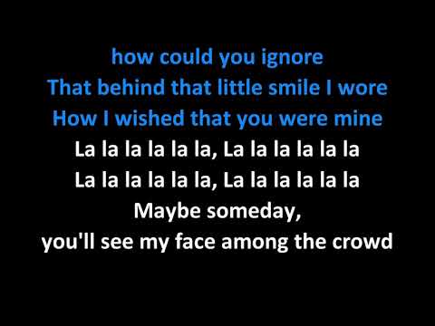 Stevie Wonder - My Cherie Amour KARAOKE