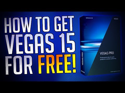 How To Get Vegas Pro 15 For FREE! Tutorial (2017)