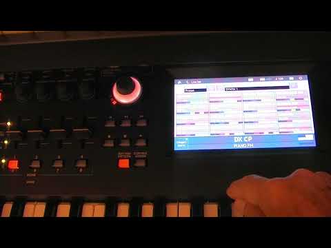 YAMAHA MODX Factory Live Sets