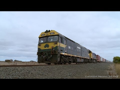 7904V Mildura To Melbourne Container Train  - PoathTV Australian Railways
