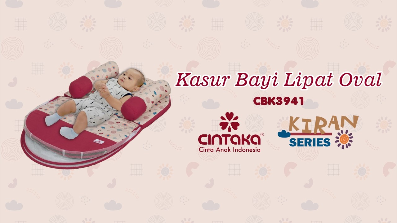 Kasur Bayi Lipat Oval CBK3941 Kiran Series Cintaka