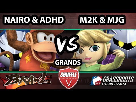 Shuffle V - MJG & CT EMP | Mew2King Vs. Nairo & ADHD - SSBB Grand Finals - Smash Bros. Brawl