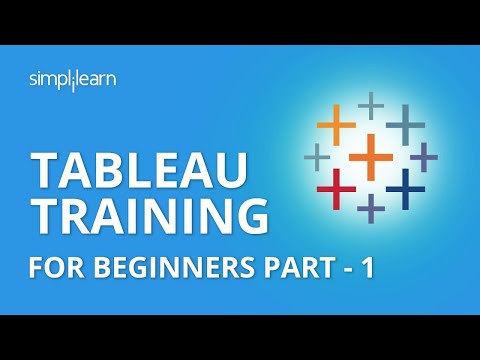 Tableau Tutorial For Beginners | Part 1 | Tableau Tutorial Part - 1 | Tableau Training | Simplilearn