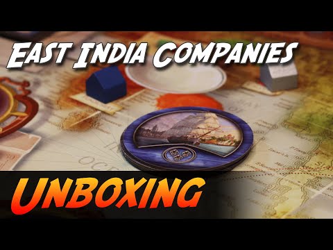 East India Companies - Brettspiel Unboxing (HUCH!)