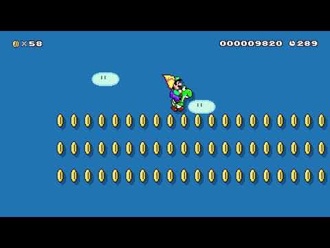 Yo' Standard Sky Level by Fab88 🍄 Super Mario Maker 2 ✹Switch✹ #boa