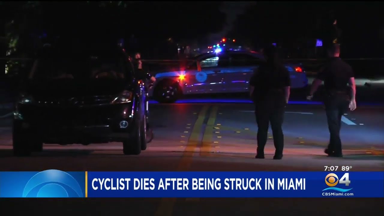 Cyclist Killed After Being Struck In Miami