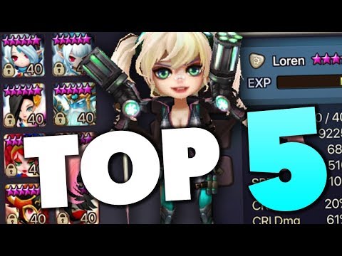 TOP 5 F2P / OBTAINABLE MONSTERS FOR NEW RTA PLAYERS | SUMMONERS WAR