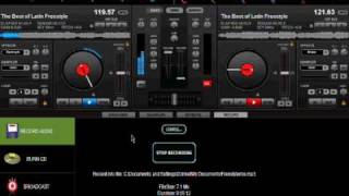 Virtual DJ Mix  Old School 90's Latin Hip Hop/Freestyle Mix