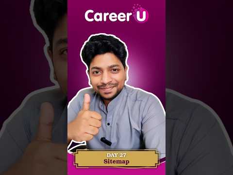 What Is a Sitemap & Why It’s Important | Day 27 – 30 Days SEO Challenge #shorts #ytshorts