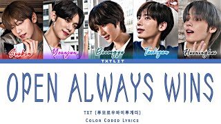 Download lagu TXT 'Open Always Wins' || Color Coded Lyrics, GalaxyxTXT mp3