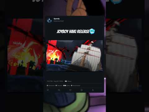 Joyboy haki release🔥#shorts