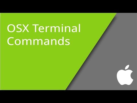 Basic Terminal Commands for OSX