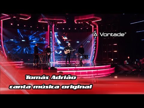 Tomás Adrião - "A Vontade" (original song) - The Voice Portugal
