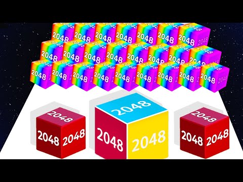 Merge Cubes 3D vs Merge Rush 2048 ! All Level (1 - 112) - Gameplay Mobile Android, iOS