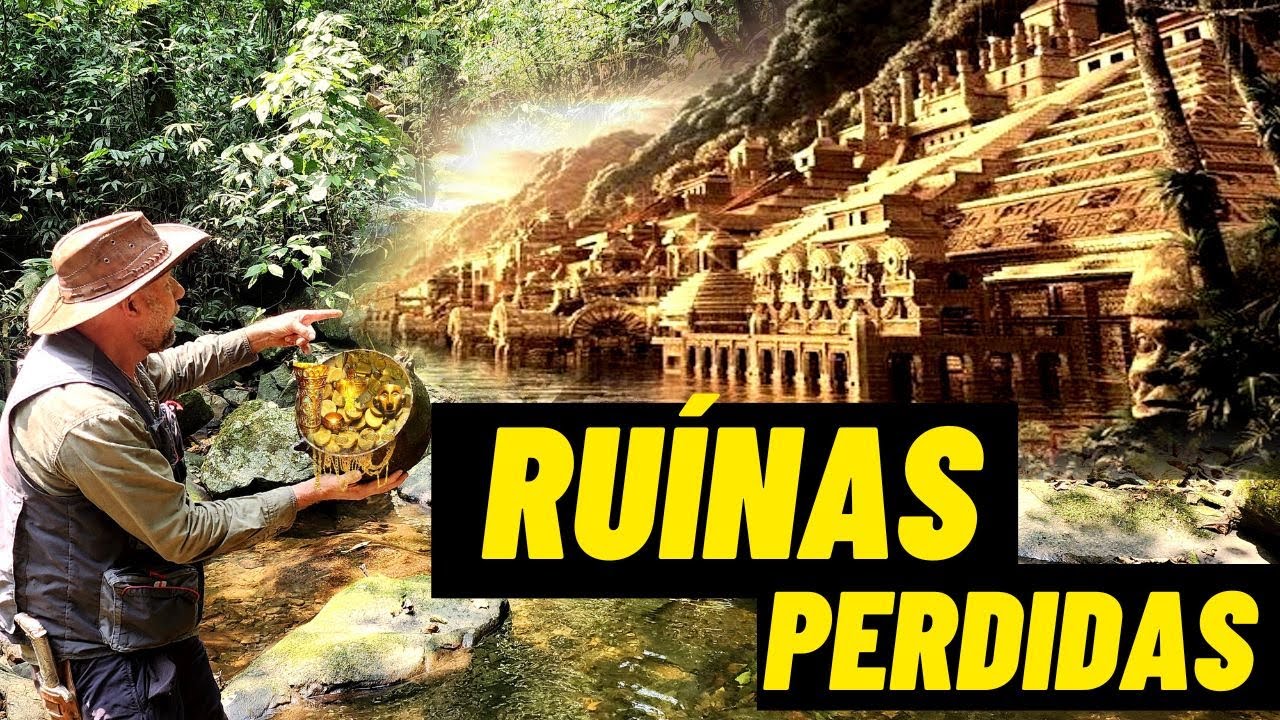 Ruinas PERDIDAS no MEIO da FLORESTA
