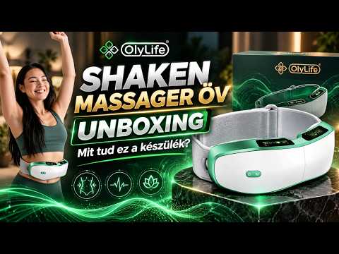 Unboxing videó - Shaken massager öv