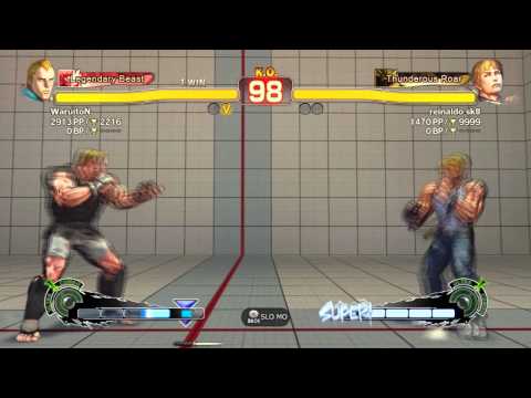 SSFIV AE 2012 - WaruitoN (Abel) vs reinaldo sk8 (Cody)
