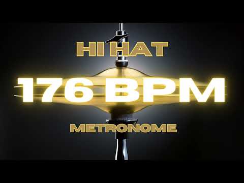 176 BPM - Hi Hat Metronome