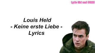 Keine erste Liebe Music Video