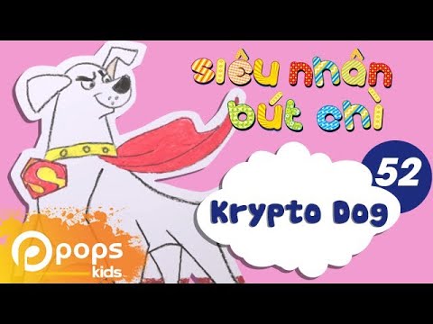 Hướng Dẫn Vẽ Krypto - Siêu Nhân Bút Chì- Tập 52- How To Draw Krypto Dog (Krypto the Superdog)